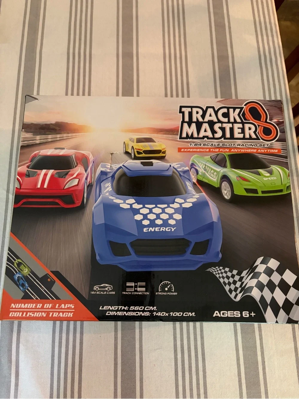 Kids Racing Set - Blue